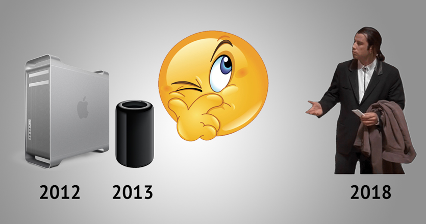 Где мой новый Mac Pro, Apple? Попробуй не показать!