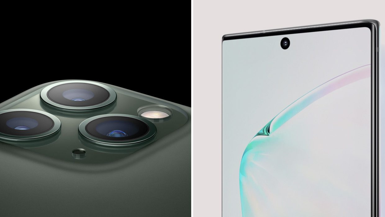 Чем отличаются iPhone 11 Pro Max и Samsung Galaxy Note10+