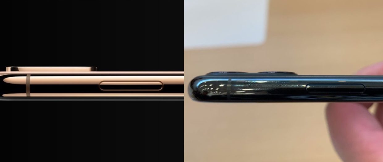 В iPhone 11 Pro камера выпирает меньше, чем в iPhone XS