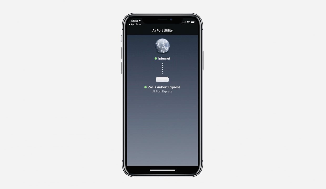 Внезапно вышло обновление AirPort Utility для iOS