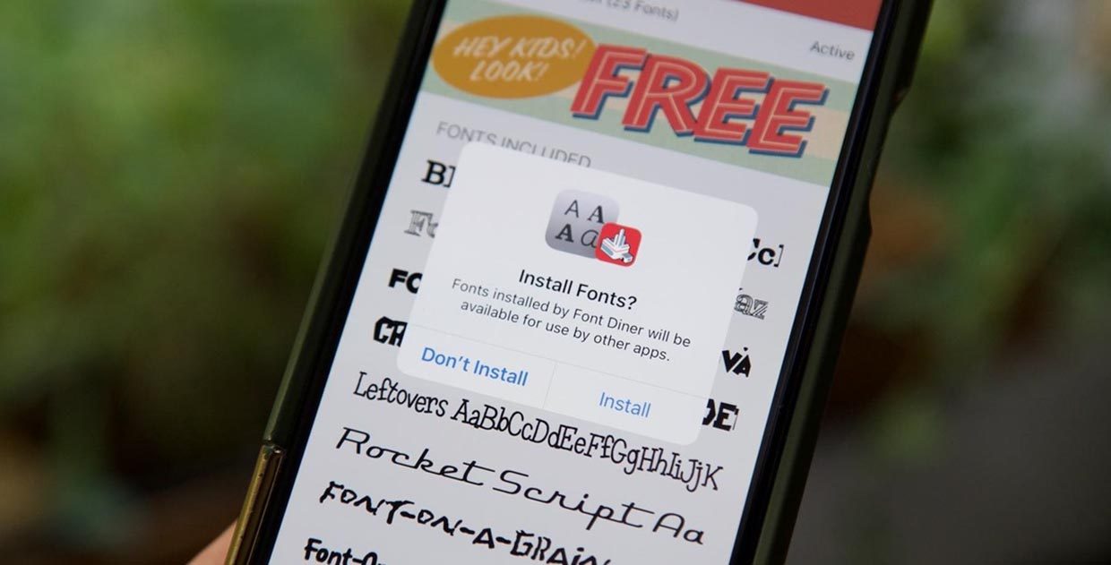 Как устанавливать сторонние шрифты в iOS. Это проще, чем кажется