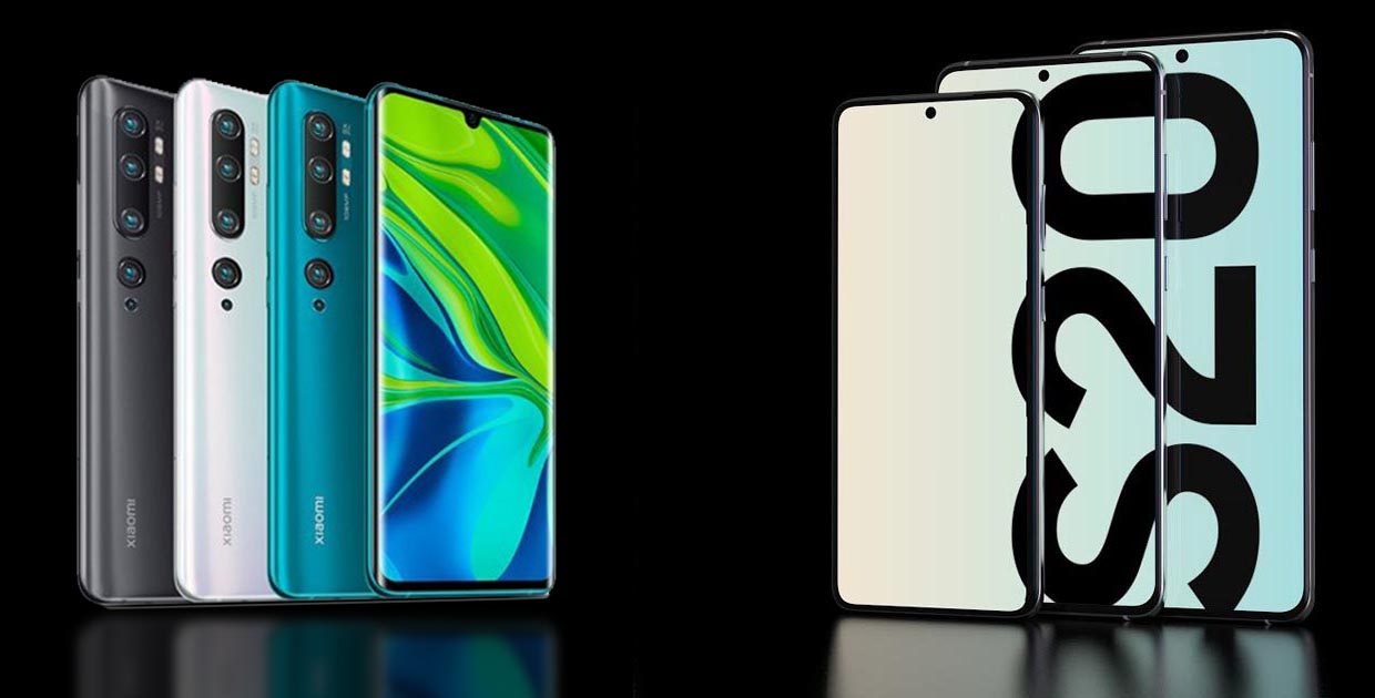69 тысяч против 39 тысяч. Какой лучше, Samsung Galaxy S20 или Xiaomi Mi Note 10