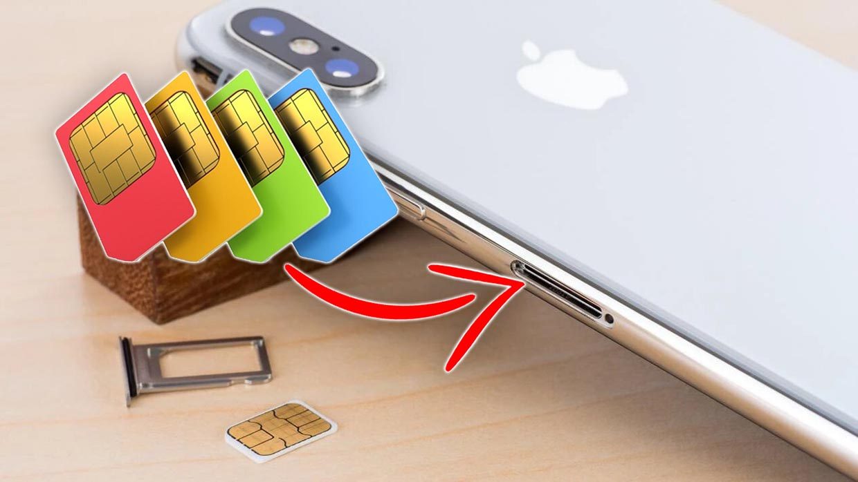 Как использовать 4 активных SIM-карты одновременно в одном iPhone. Это возможно