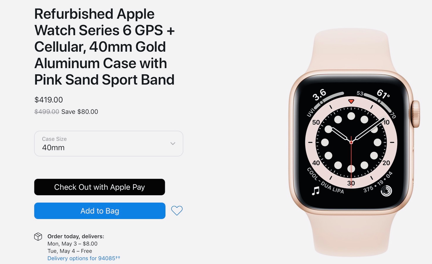 Apple начала продавать восстановленные Apple Watch Series 6 и Apple Watch SE