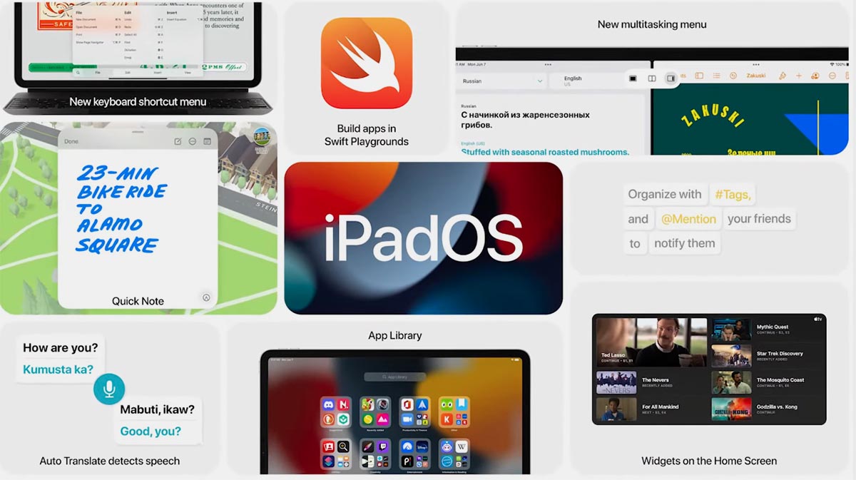 Первые впечатления от iPadOS 15 после установки. Красивое то же самое