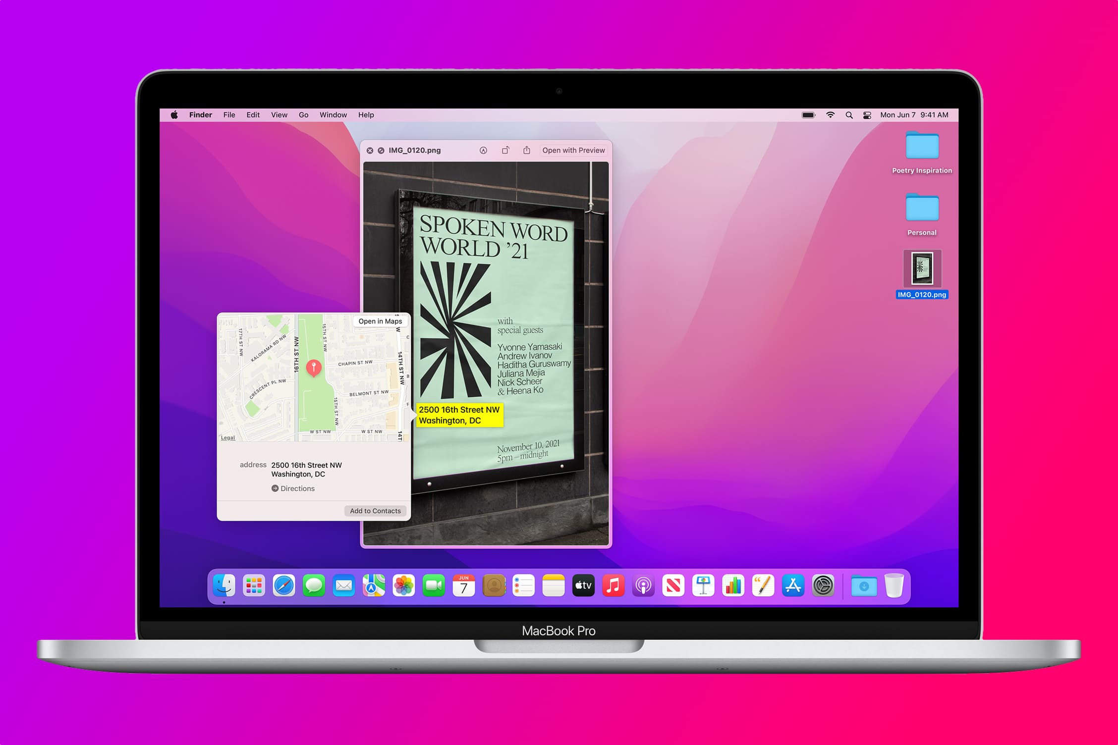 Скачайте обои из macOS 12 Monterey