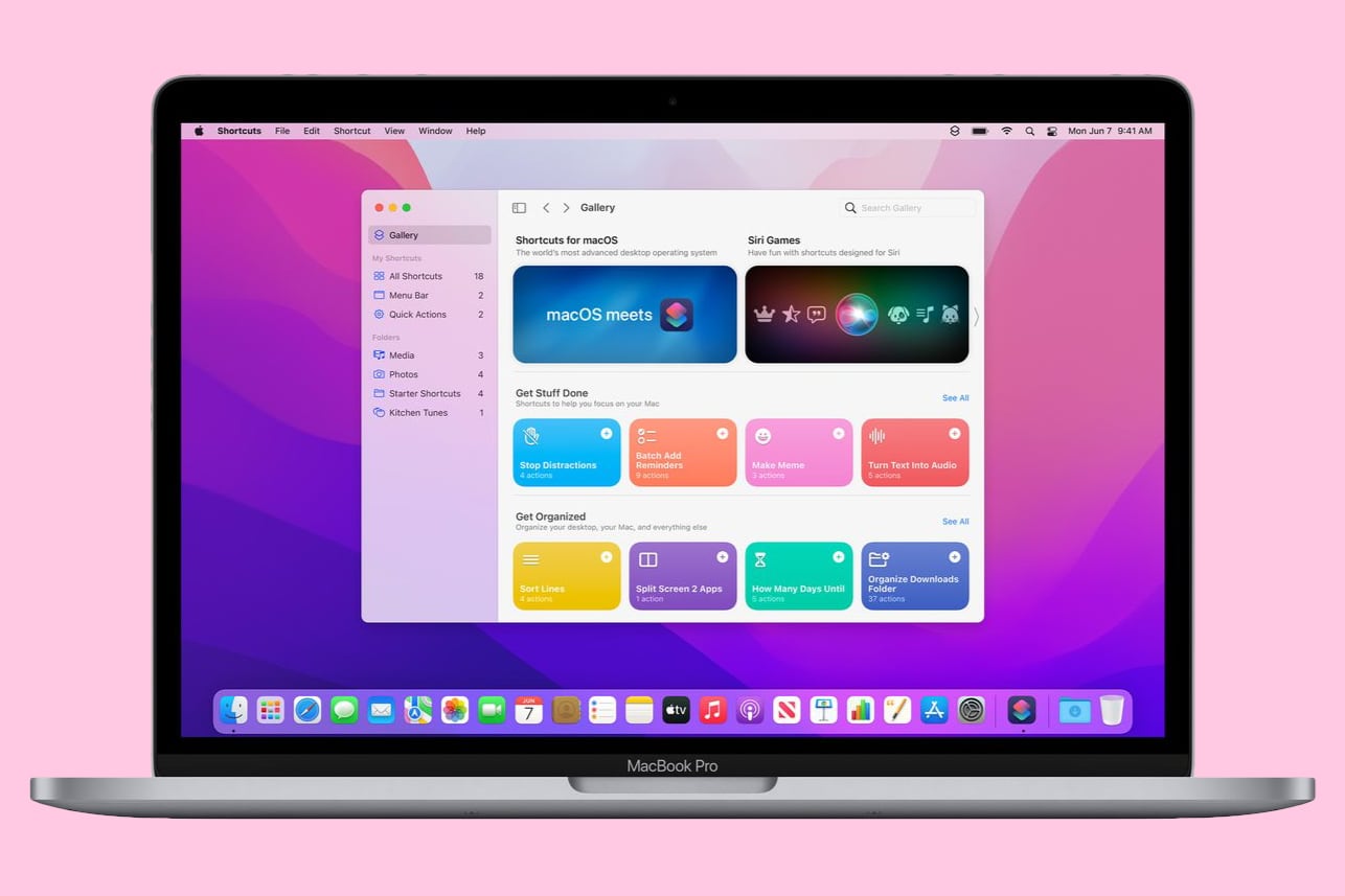 Pixelmator Pro получит поддержку Команд в macOS Monterey. Уже есть первый шорткат