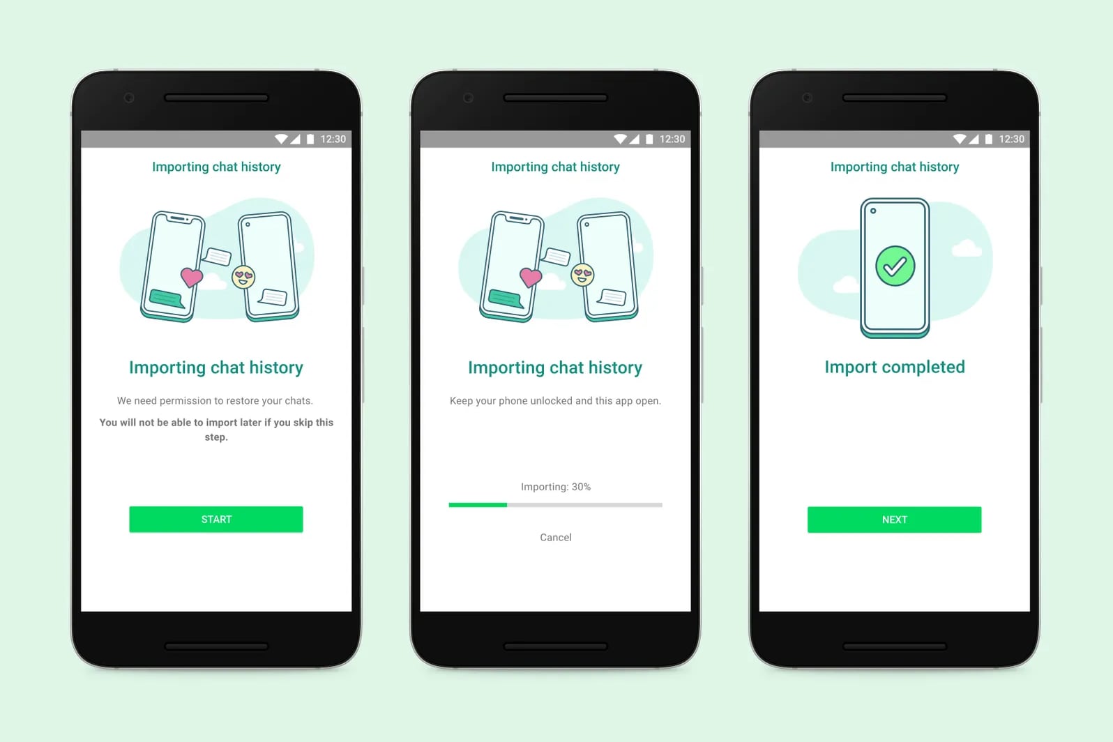 В WhatsApp появилась функция переноса чатов между iOS и Android