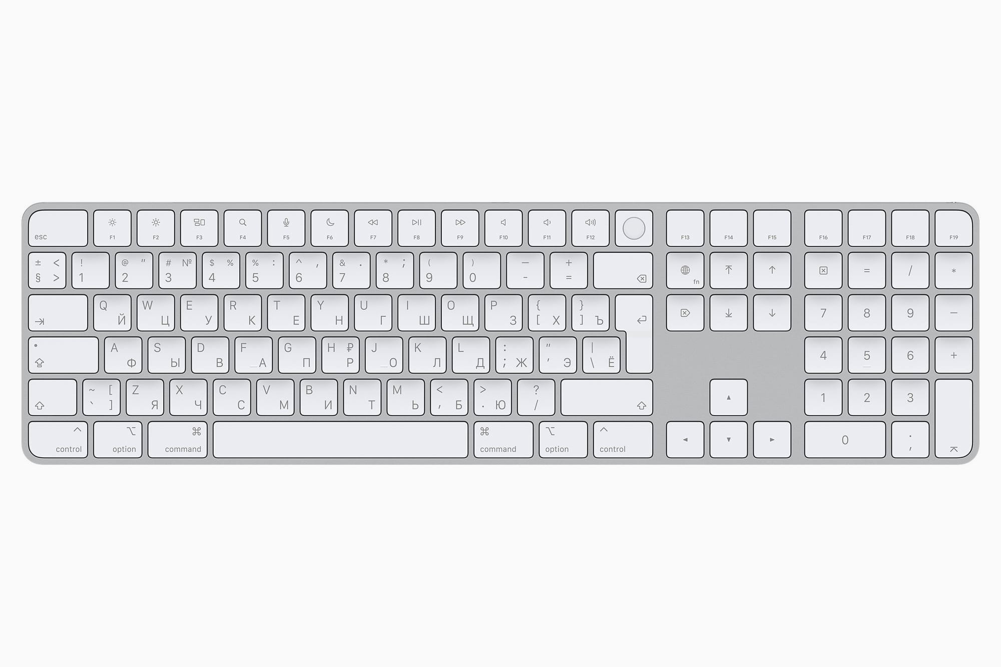 Apple начала продавать клавиатуру Magic Keyboard с Touch ID и цифровой панелью