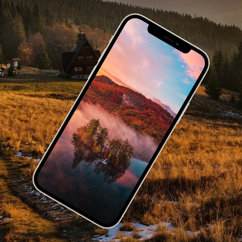 10 ярких обоев iPhone с осенью