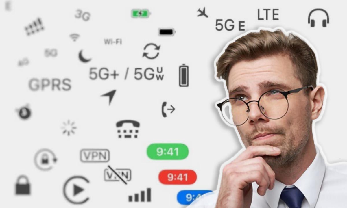 Что означают индикаторы в верхней части экрана iPhone. Стрелочка, самолёт, кружочек и другие