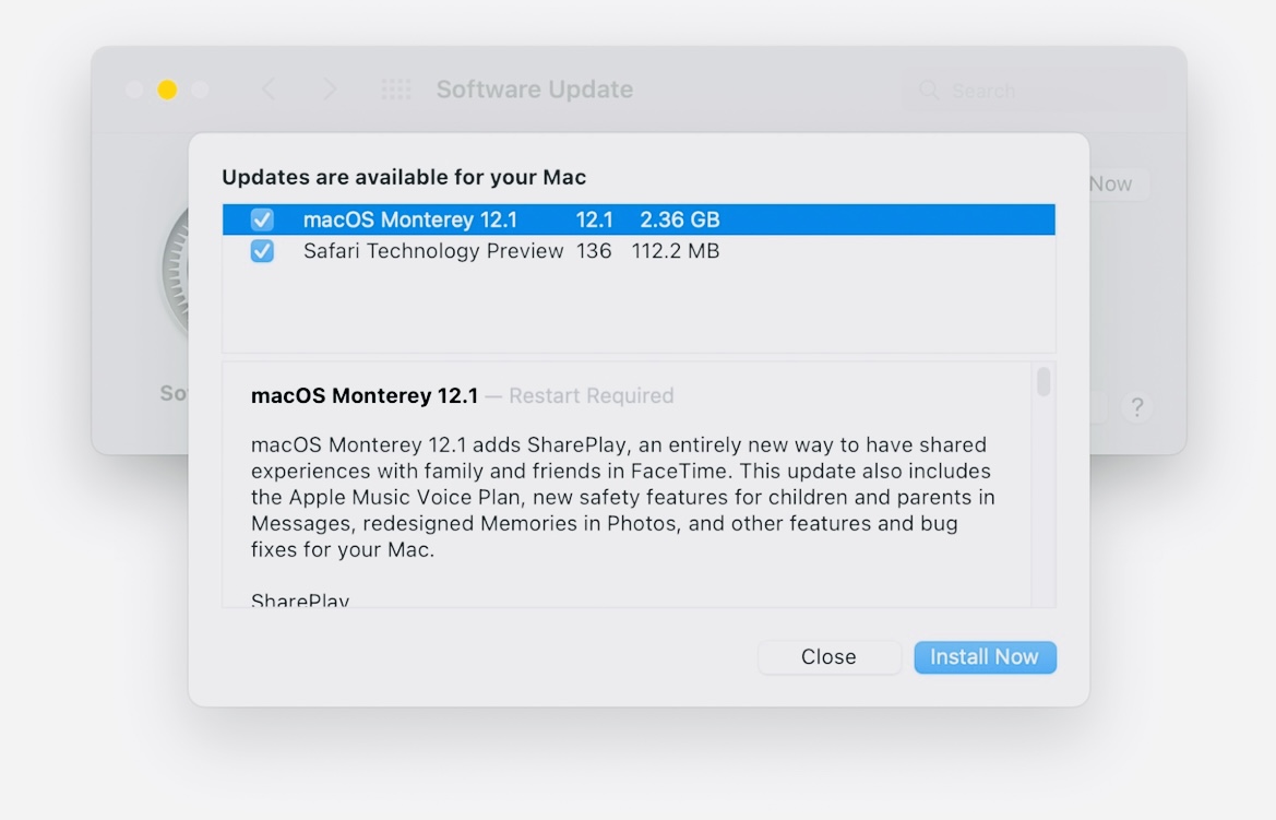 Вышла macOS Monterey 12.1 для всех. Что нового