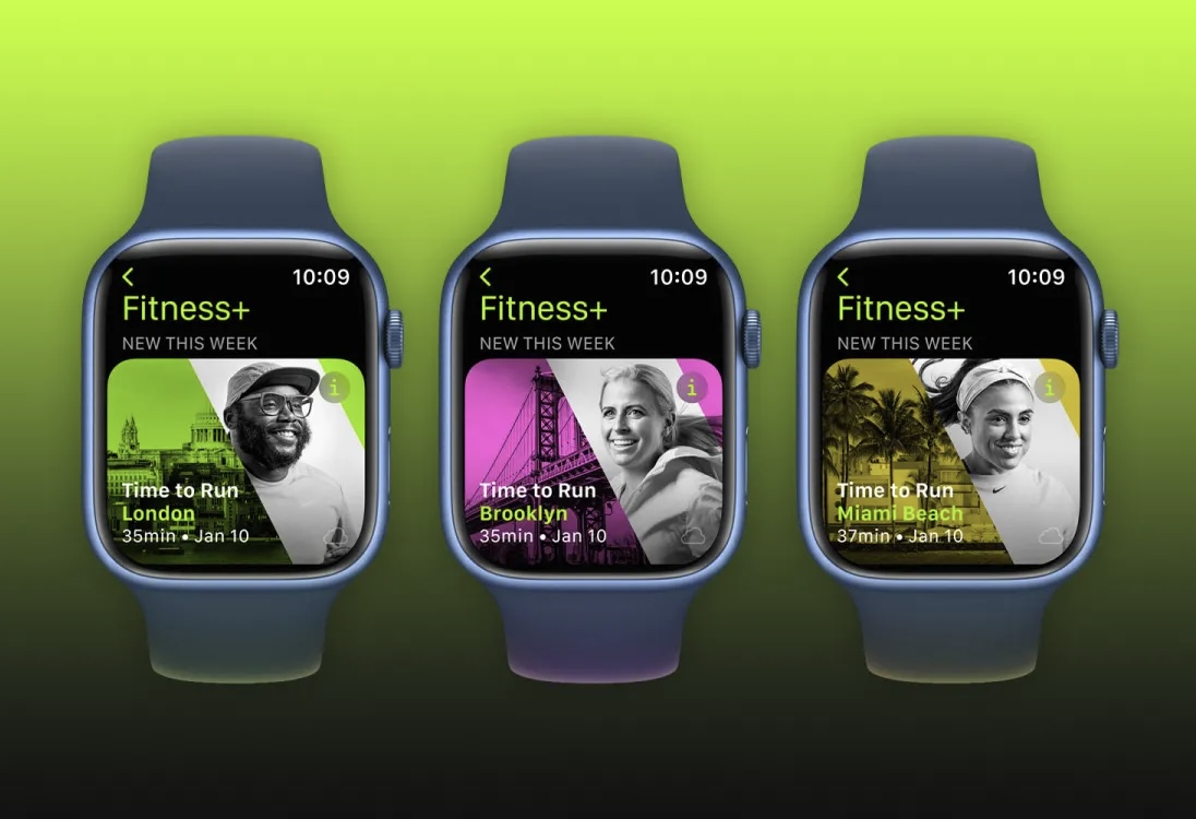 В Apple Fitness+ запустились новые тренировки «Пробежка» и «Коллекции», помогающие добиться долгосрочных целей