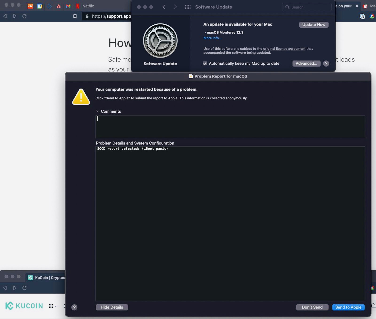 macOS 12.3 ломает Mac, у которых меняли материнскую плату
