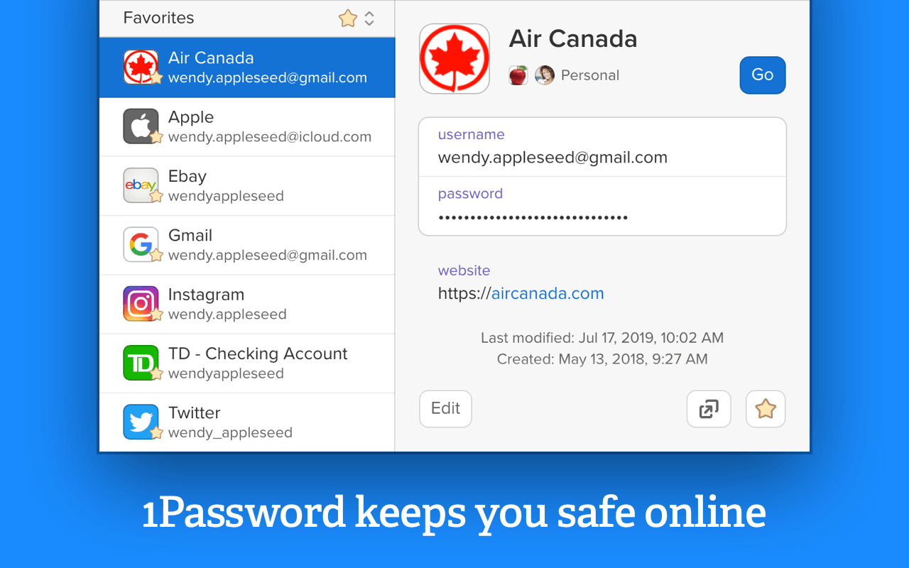 Популярное приложение для хранения паролей 1Password удалили из App Store в России