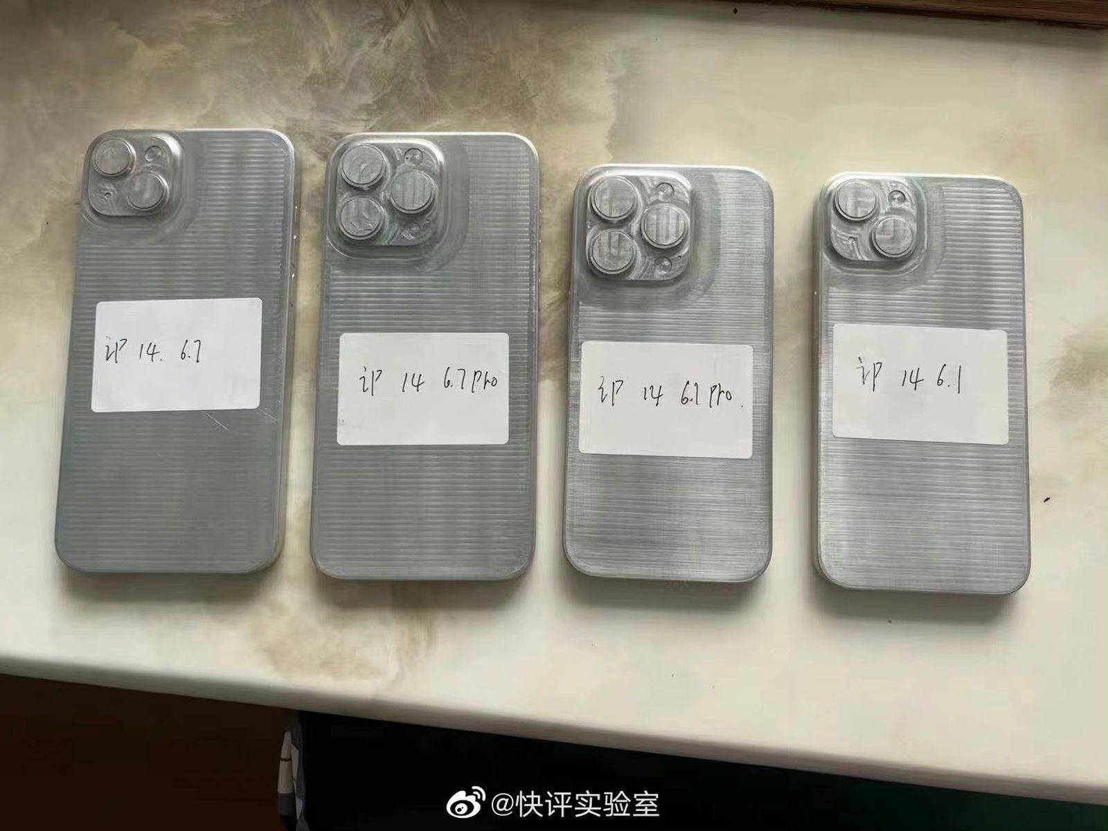 Первые макеты iPhone 14 показали на фото