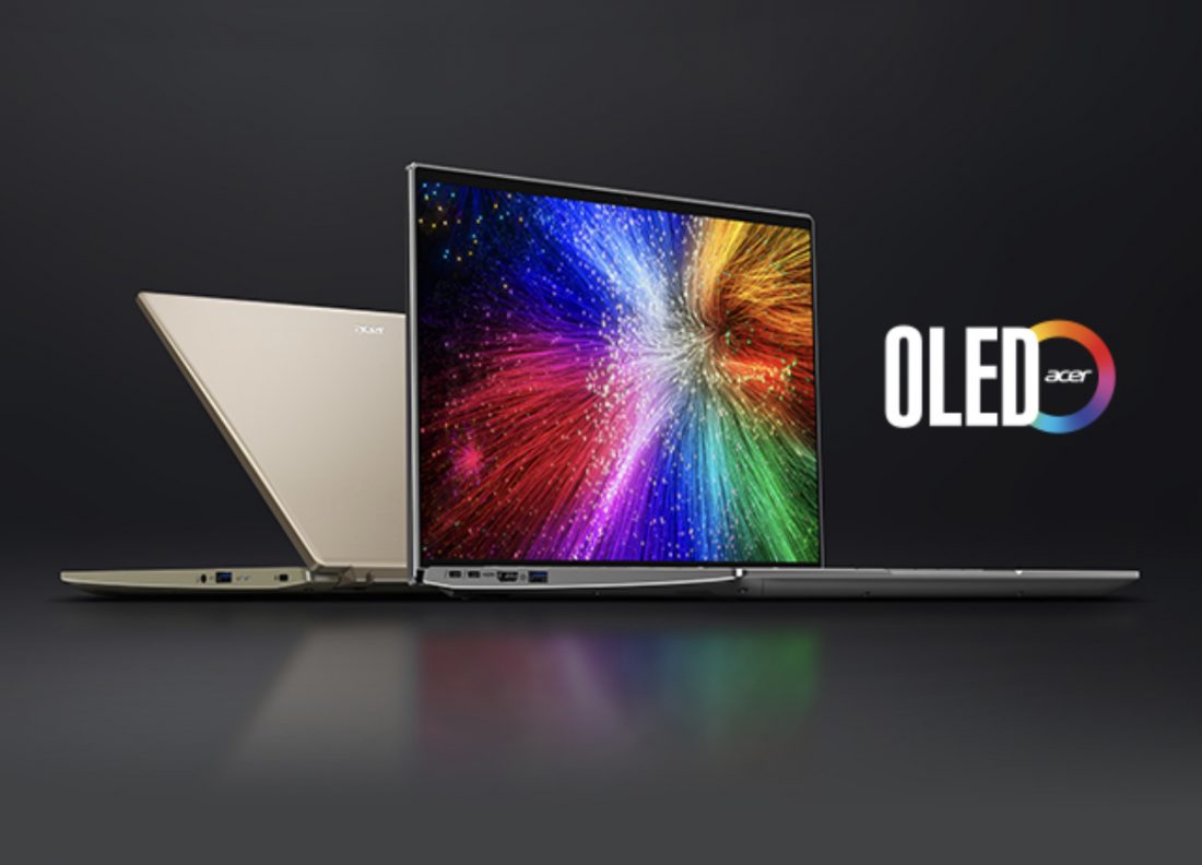 Acer представила ноутбук Swift 3 OLED с процессором Intel 12-го поколения и экраном 2,8K