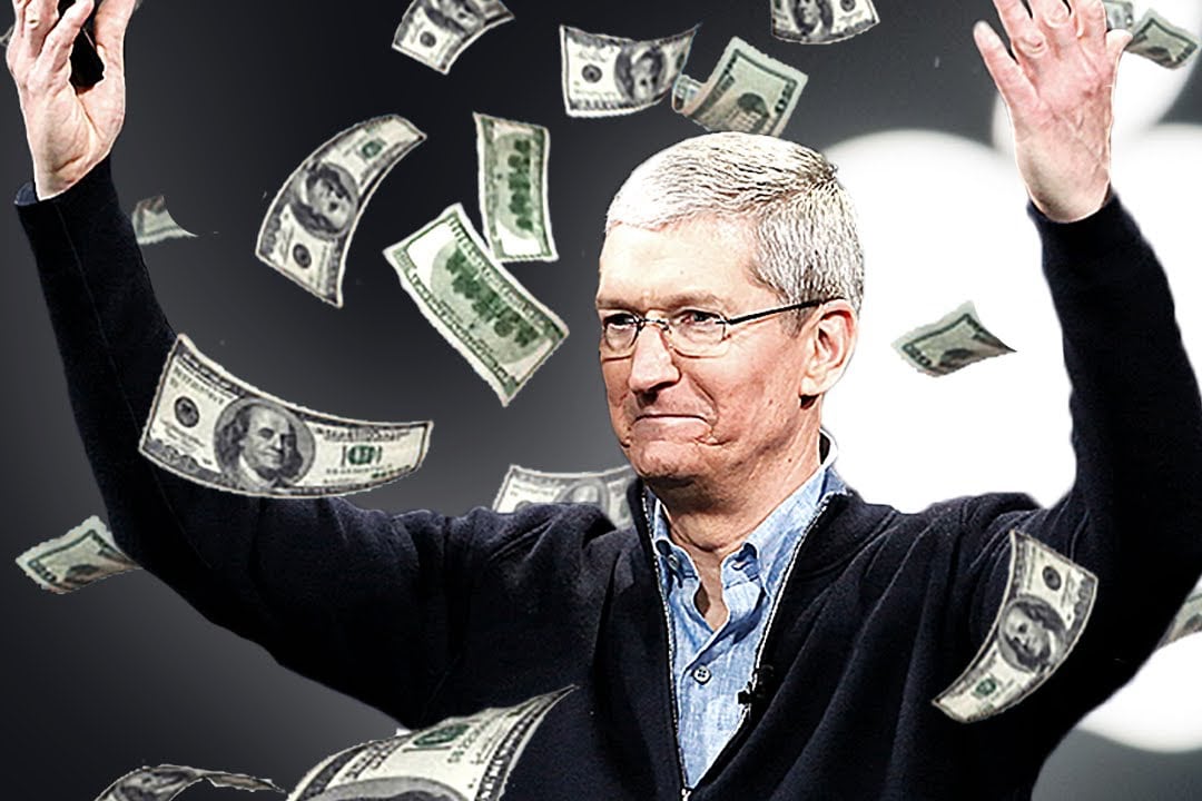 Сколько денег зарабатывает Apple за одну секунду