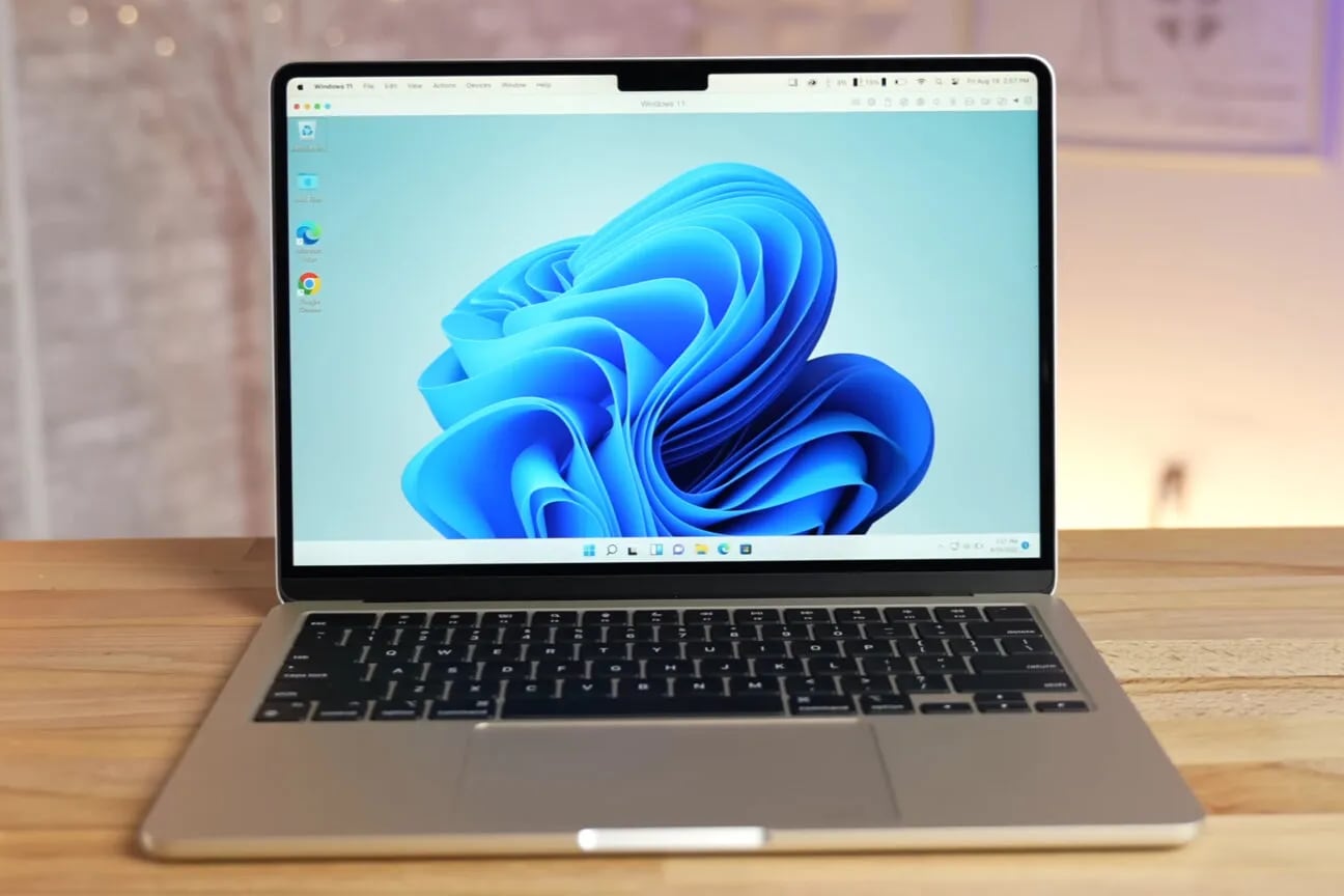 Windows 11 работает быстрее на MacBook Air с M2, чем на более дорогом Dell XPS Plus