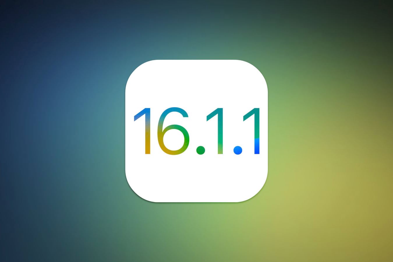 Вышла iOS 16.1.1