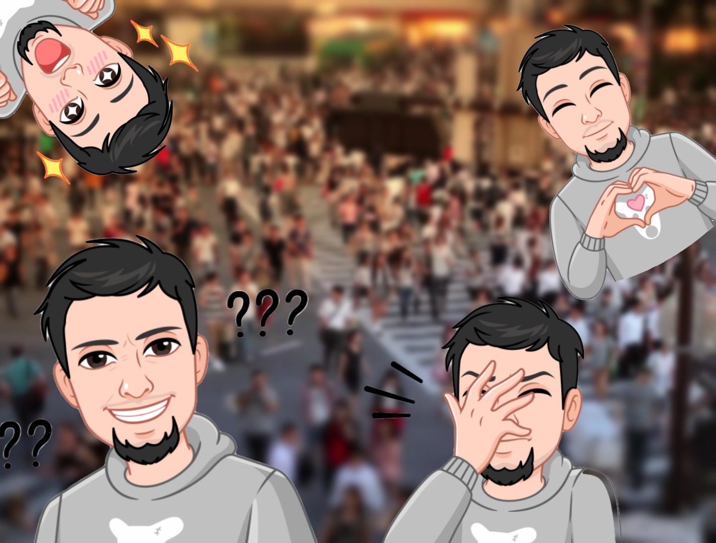 Я превратился в стикер vmoji! Знакомые закидали вопросами «Что это? Хотим такой же»