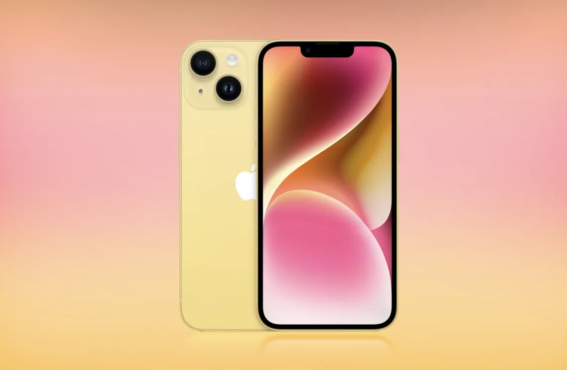 Bloomberg: Apple выпустит весной iPhone 14 в новом цвете (возможно, в желтом)