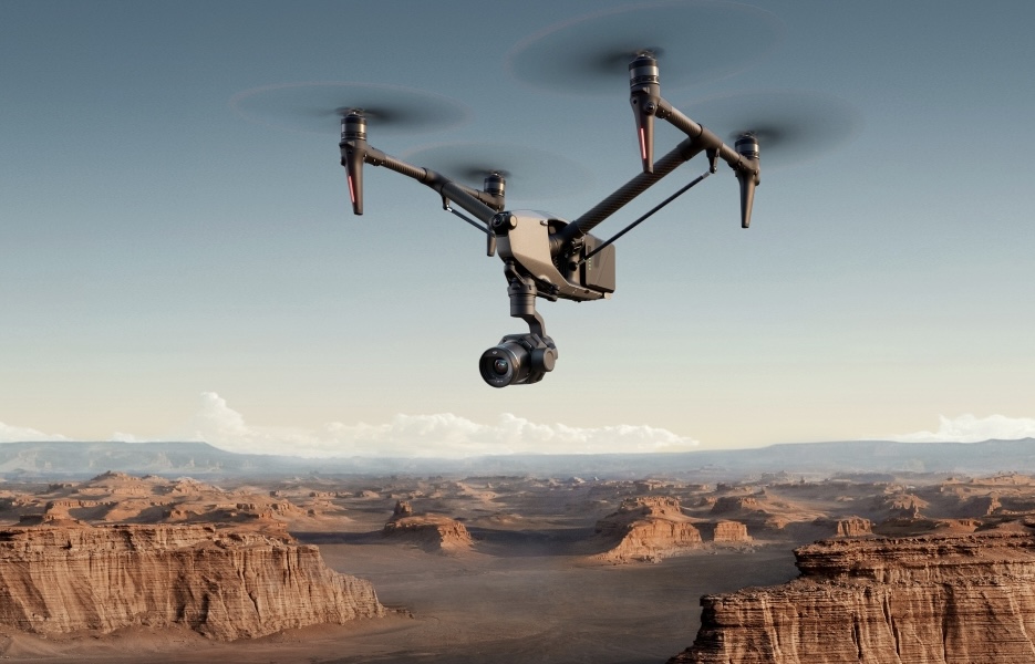 DJI представила большой дрон Inspire 3, который снимает видео 8K в формате Apple ProRes RAW