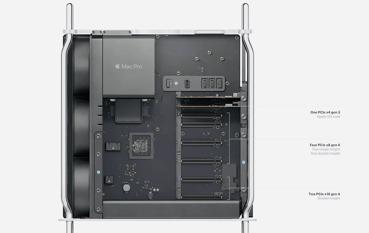 Apple запретила подключать к новому Mac Pro видеокарты, но что тогда можно? Компания озвучила список