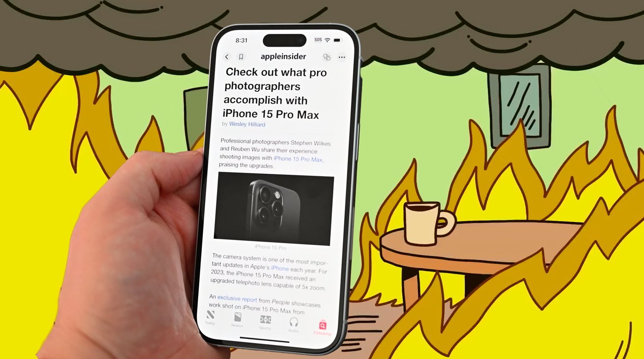 Apple выпустит обновление iOS для уменьшения нагрева iPhone 15 Pro
