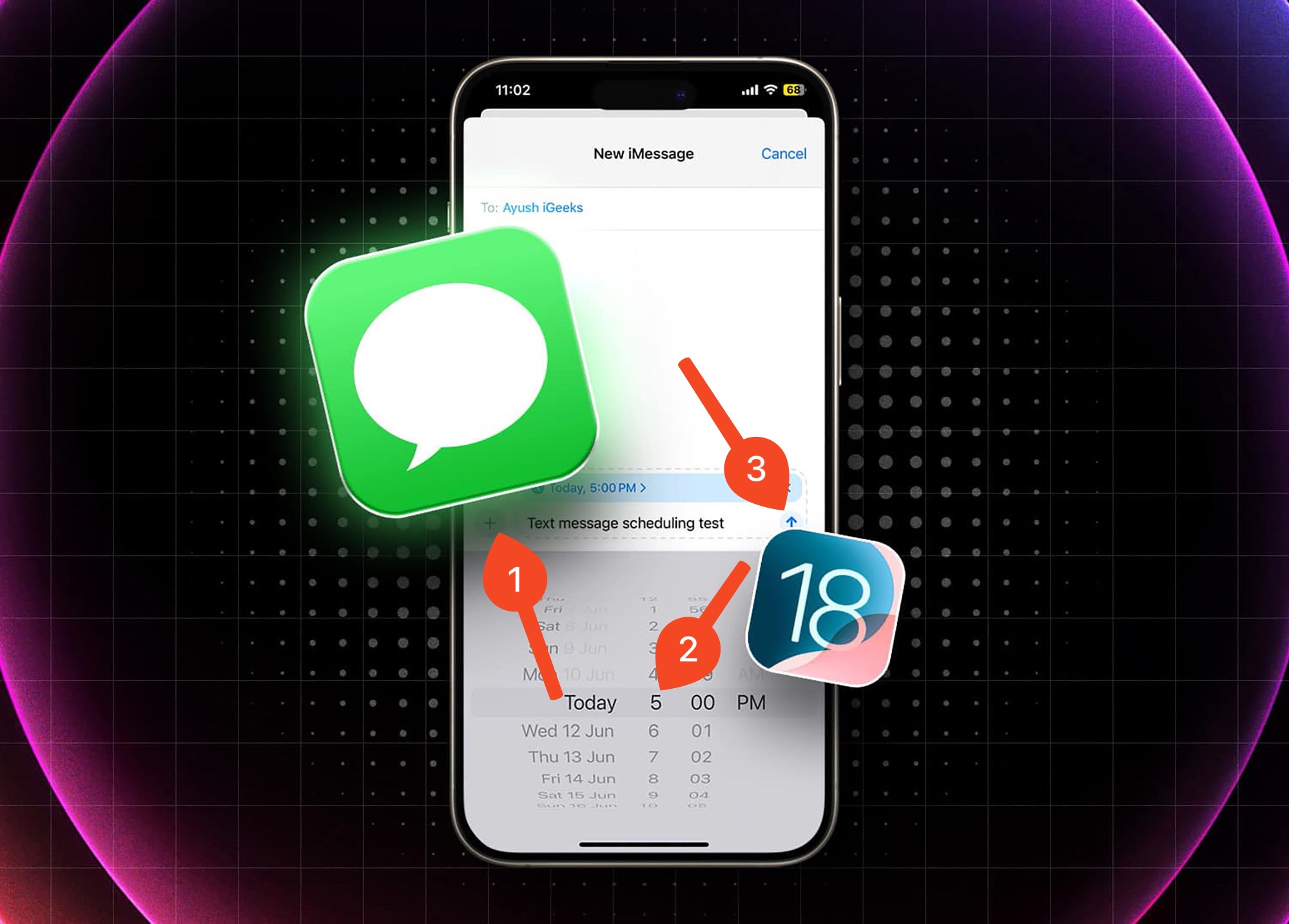 Как отправлять iMessage по расписанию в iOS 18 и macOS Sequoia. Доставятся тогда, когда нужно вам