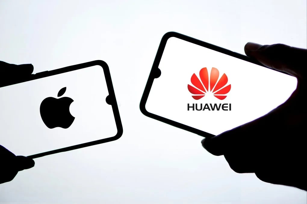 Выручка Apple 2024 против выручки Huawei 2024