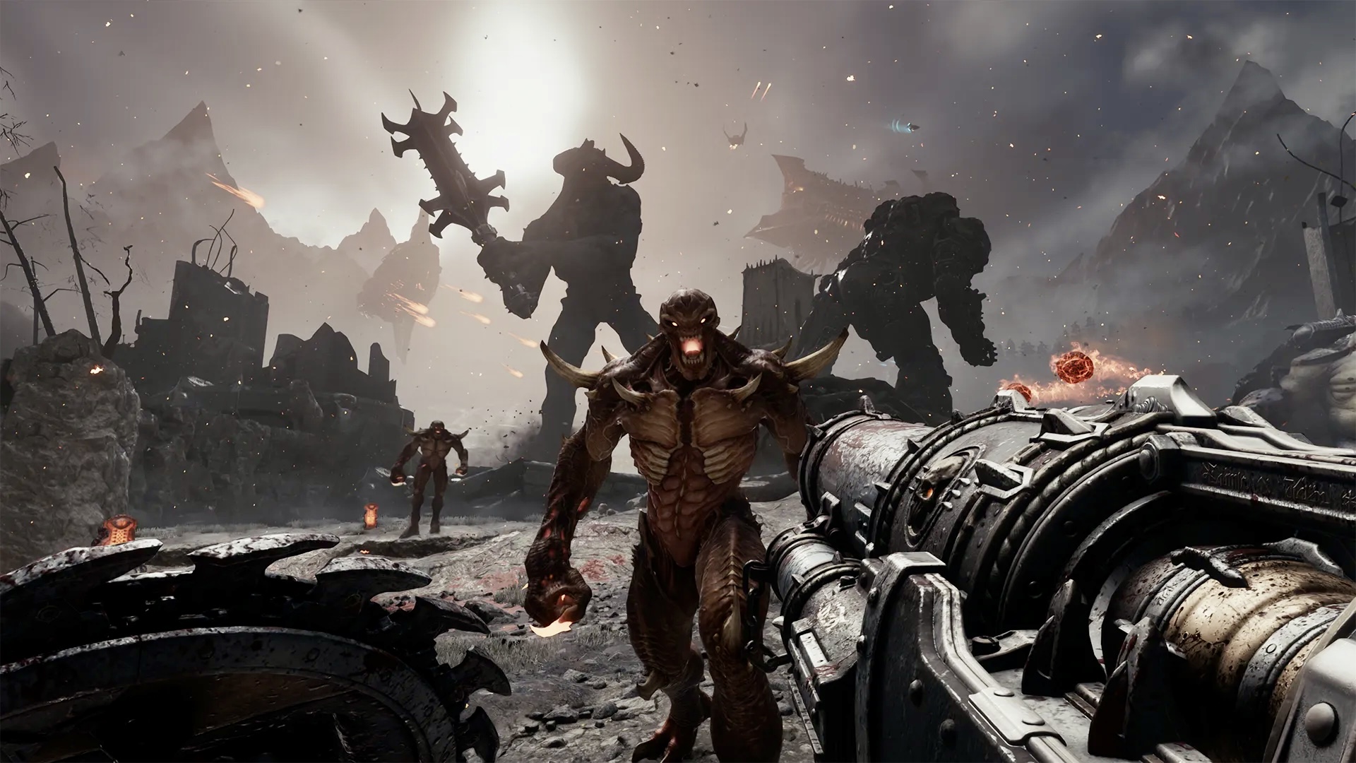 Вышла игра DOOM: The Dark Ages с полной русской локализацией. Монстры, рубилово, тяжёлый рок – всё на месте
