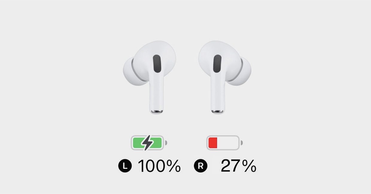 Один наушник AirPods разряжается быстрее второго, как это исправить