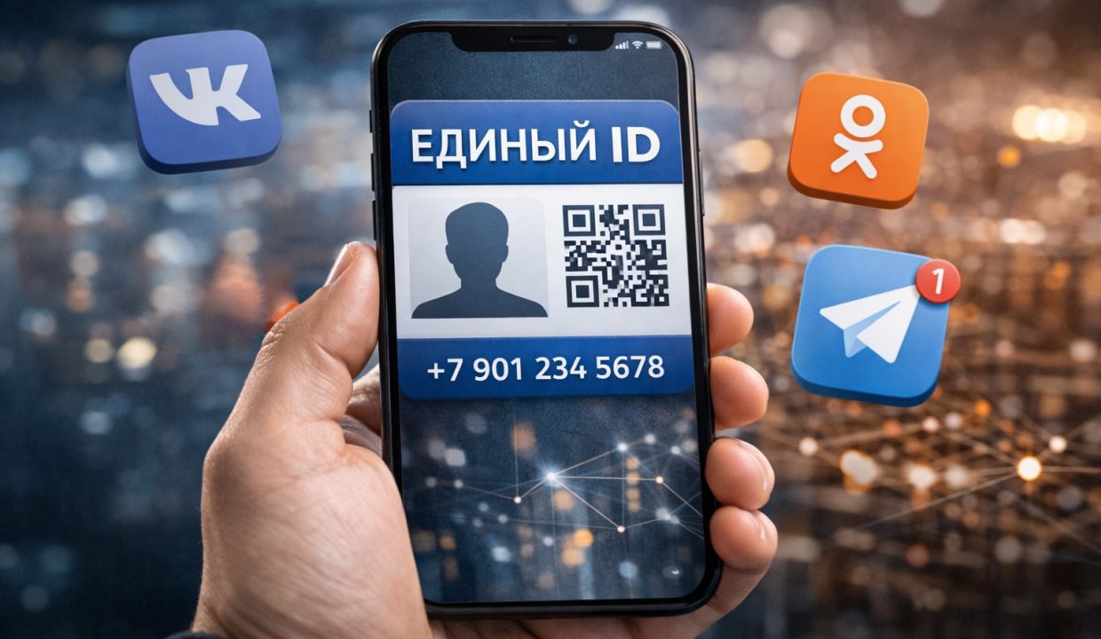 Минцифры хочет ввести Единый ID для всех соцсетей и приложений. Он будет привязан к номеру телефона