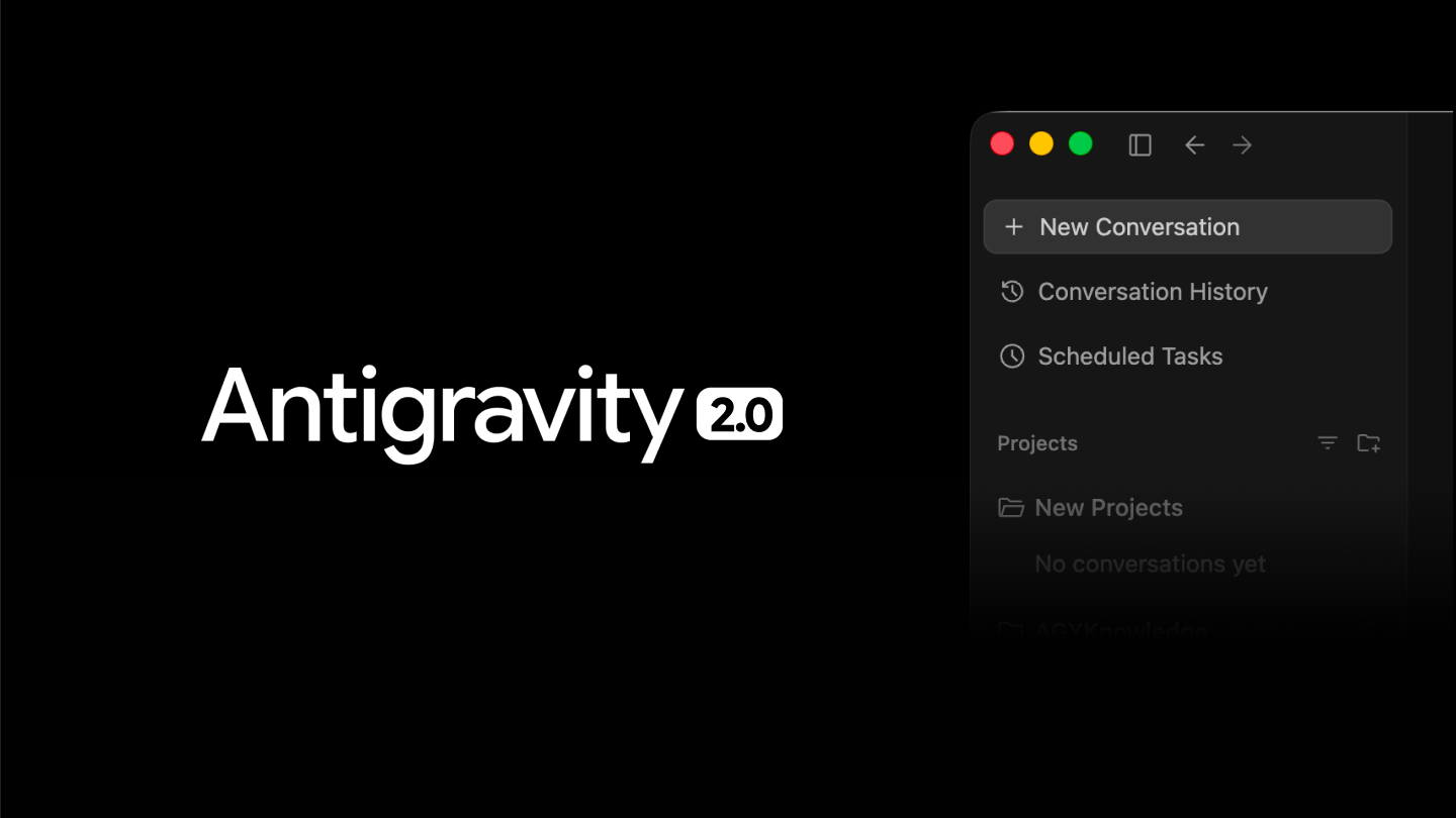 Google запустила Antigravity 2.0. Это будущее вайбкодинга, где нейросеть сама автономно создает сложные операционки