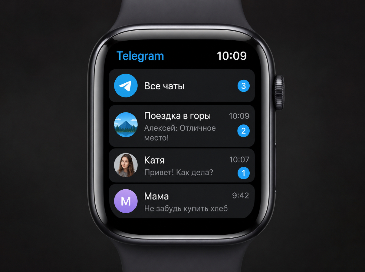 Telegram вернет приложение для Apple Watch. Сейчас тестируют бета-версию
