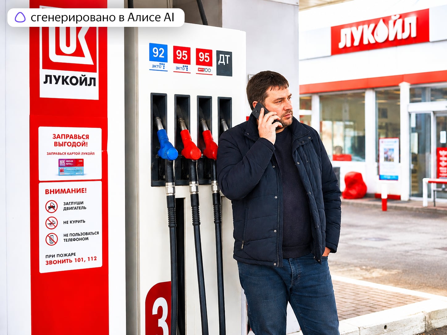Всё, приехали. Россиянам запретят пользоваться любым смартфоном на заправках с 1 июня