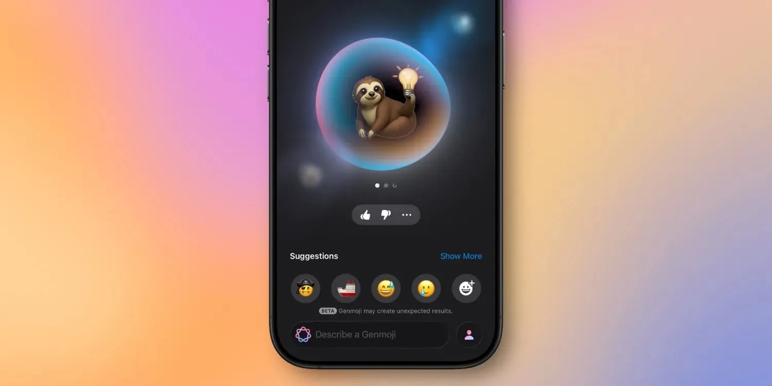 Apple придумала, как заставить людей пользоваться Genmoji. iPhone начнёт сам предлагать эмодзи на основе фото и фраз
