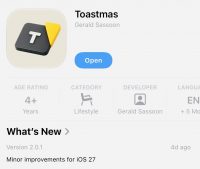 Т-Банк вернулся в App Store и теперь называется Toastmas. Успейте скачать, пока не удалили
