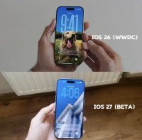 В iOS 27 появилась ещё одна фишка, которую Apple обещала в iOS 26. Обои и часы теперь двигаются с уведомлениями