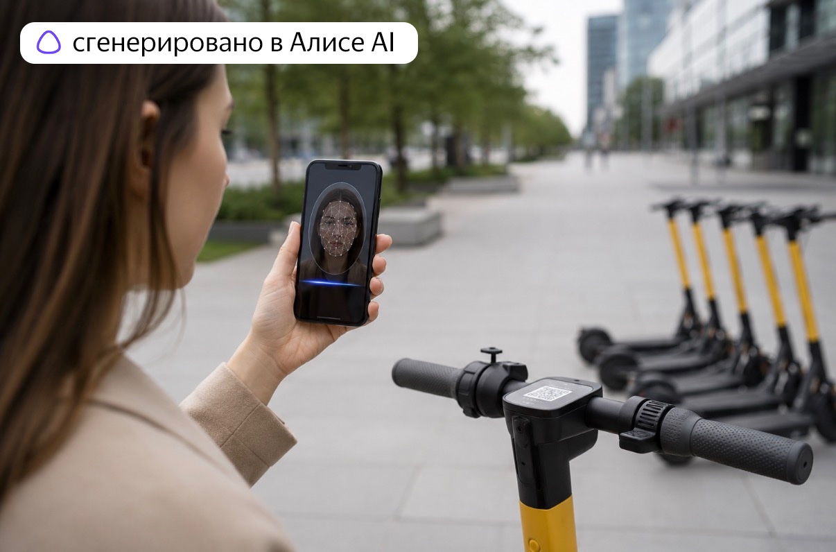 Лицо к осмотру. Минцифры работает над арендой самокатов с верификацией по биометрии