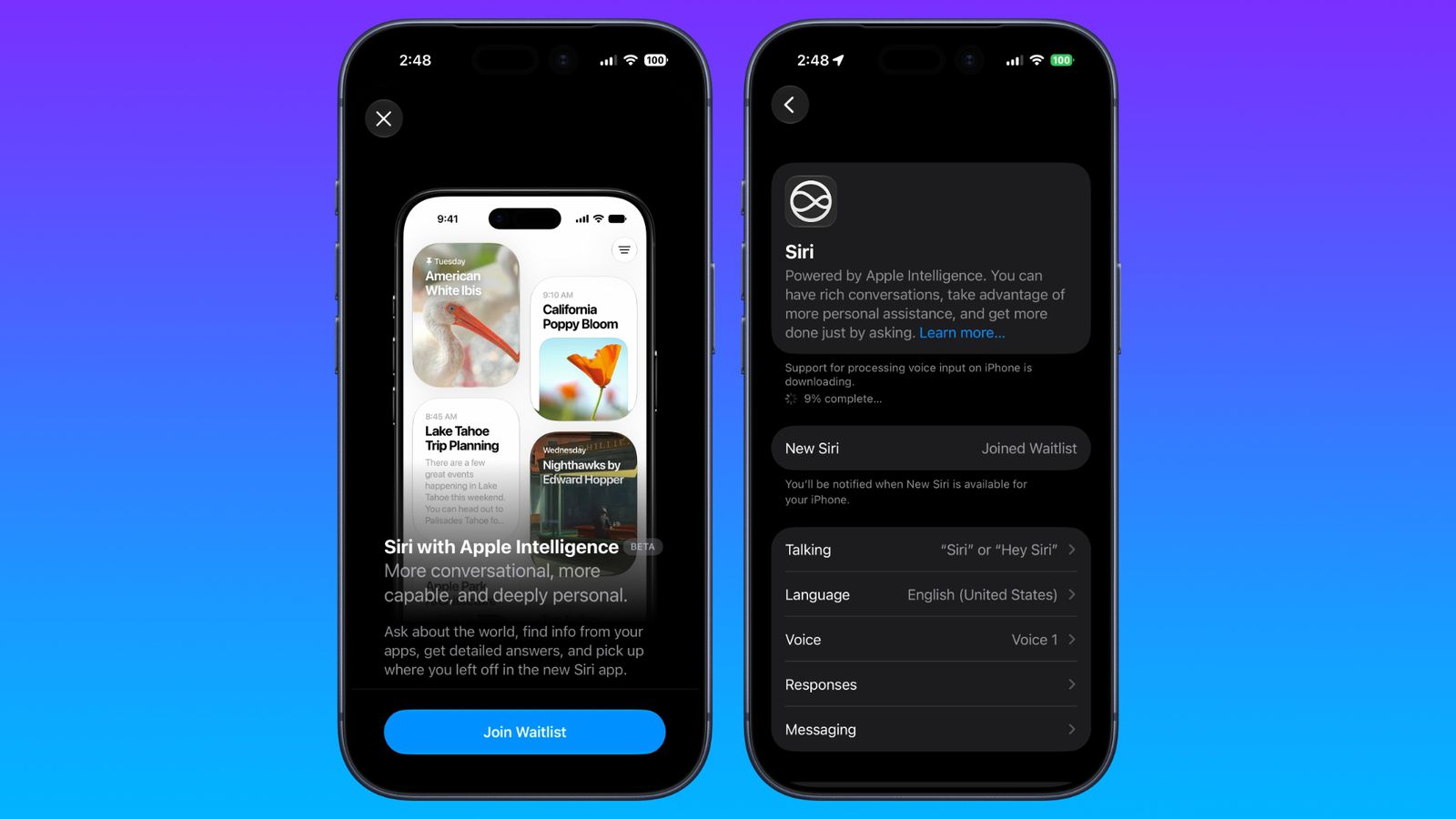 Как встать в очередь ожидания за новой умной Siri AI