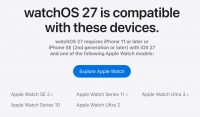 Плохие новости для владельцев старых часов. Эти Apple Watch НЕ обновятся до watchOS 27