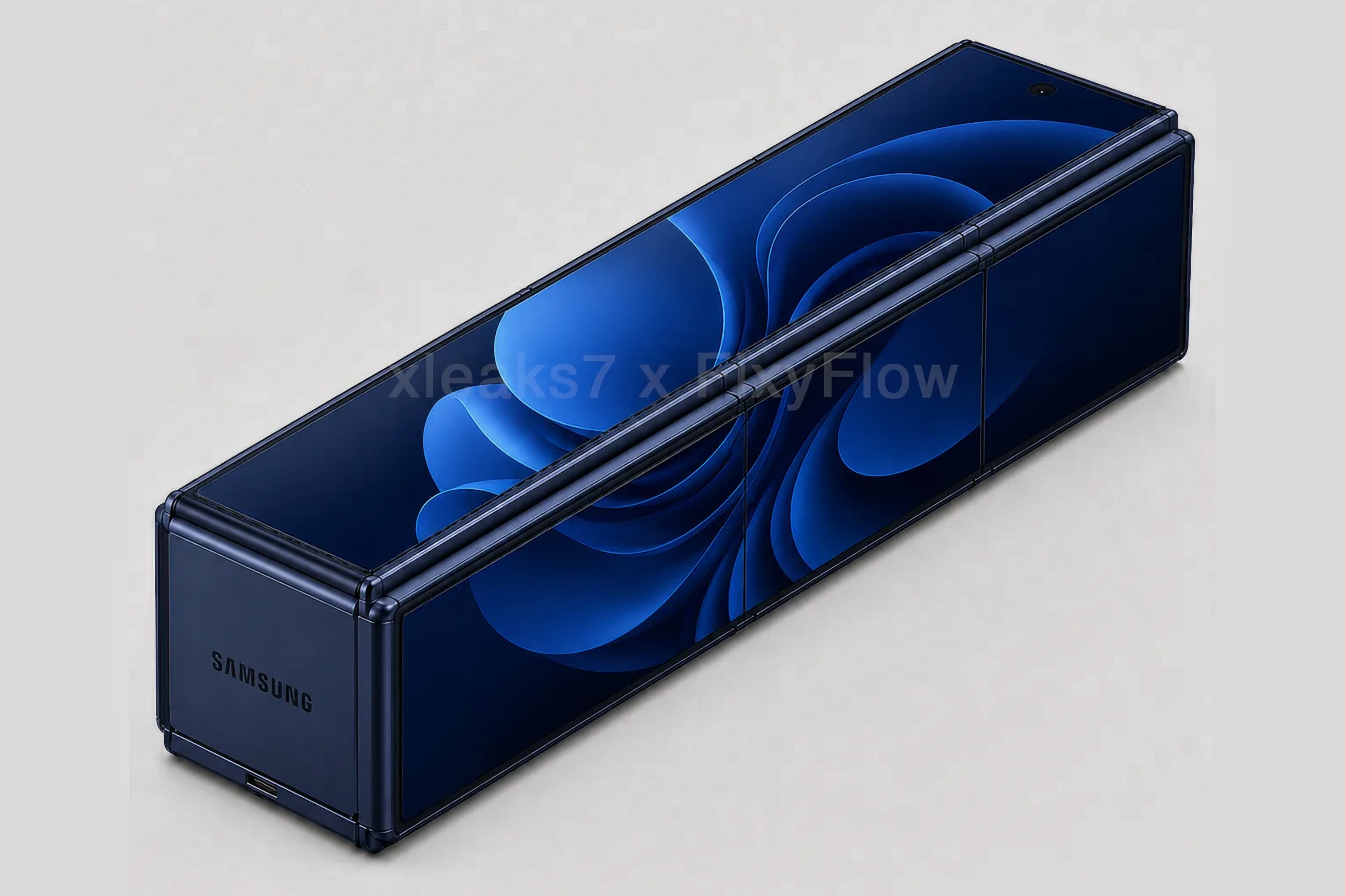 Пожалуйста, не надо. Samsung запатентовала складной смартфон в виде кирпича