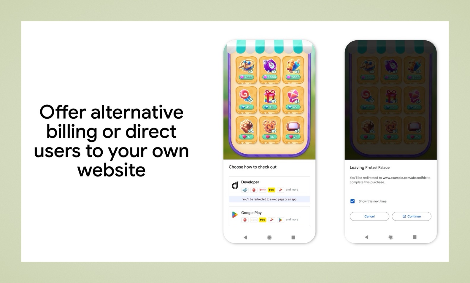 Google разрешила альтернативные платежные системы в Google Play по всему миру