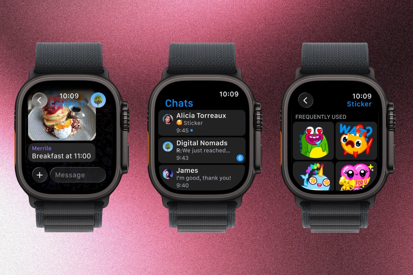 Telegram наконец-то вернулся на Apple Watch. Новое официальное приложение вышло для всех