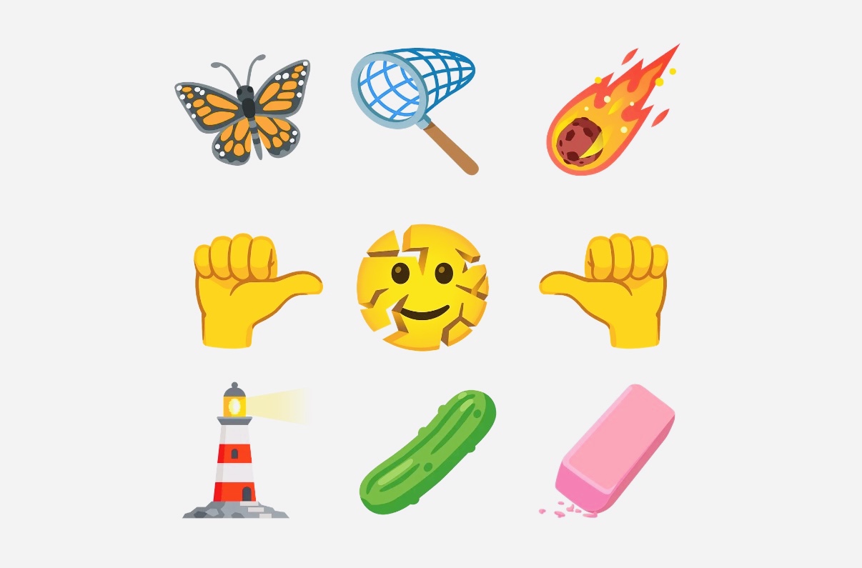 Треснувшая улыбка и соленый огурец. Unicode представила новые эмодзи, которые появятся в iOS 27