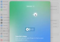 В macOS 27 Golden Gate появится 13 голосов для Siri AI и красивое меню для их выбора