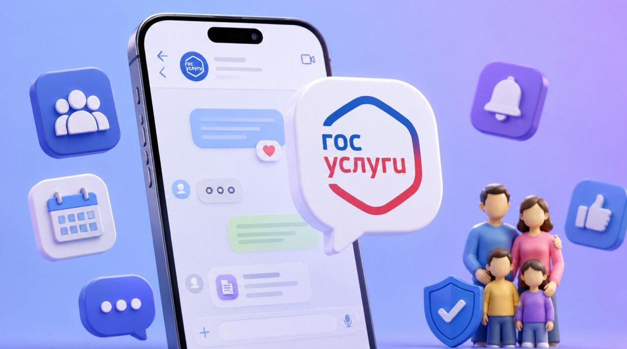 Власти планируют превратить Госуслуги в соцсеть с чатами, лентой новостей и семейными сервисами