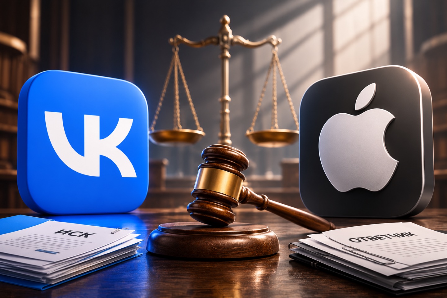 VK подала в суд на Apple за удаление приложений из App Store